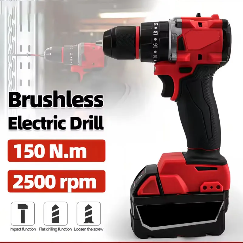 Mała elektryczna wiertarko-wkr – Brushless Cordless Electric Drill 18V recenzja i cena
