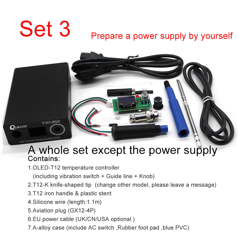 T12 STC-OLED stacja lutownicza – Digital Soldering Station T12 recenzja i cena