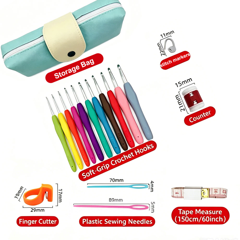 Zestaw 37 szydełek z torbą do  – Hardware recenzja i cena