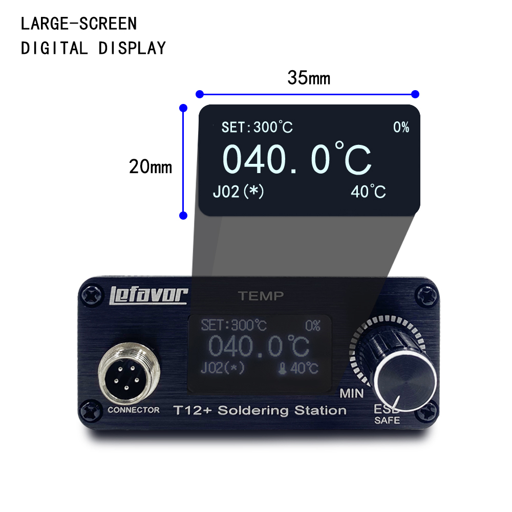 Stacja lutownicza T12+ lutowni – Digital Soldering Station T12 recenzja i cena
